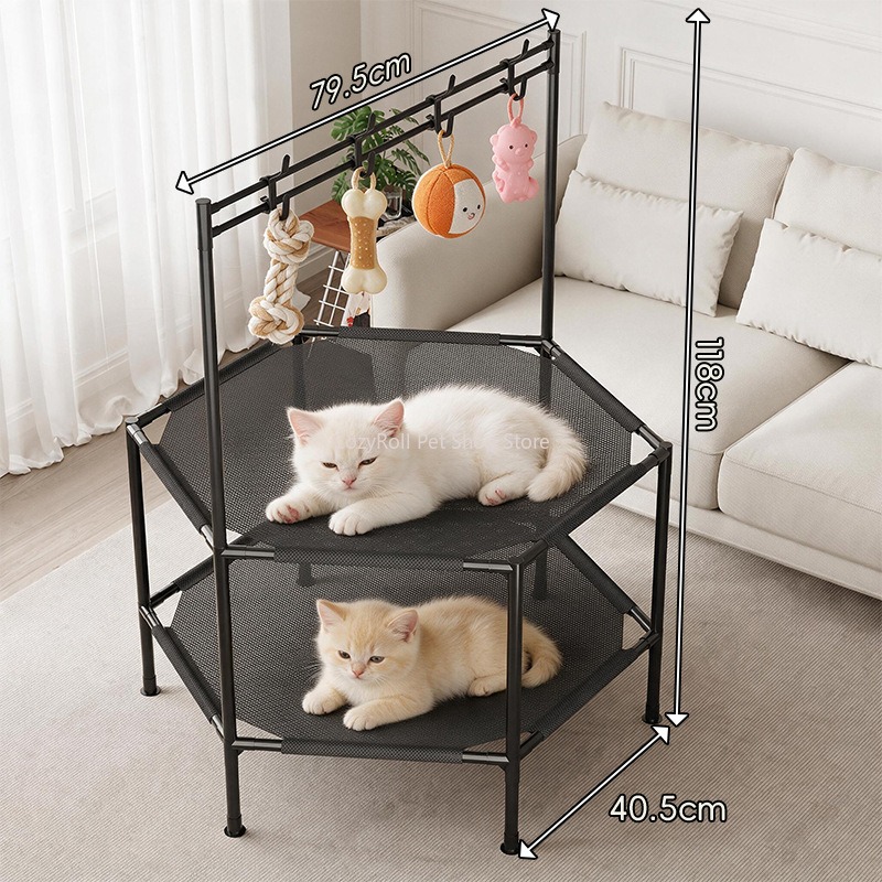 Outdoor Camping Dog Bed - Tempat Tidur Anjing Tinggi 1-2 Lapis,