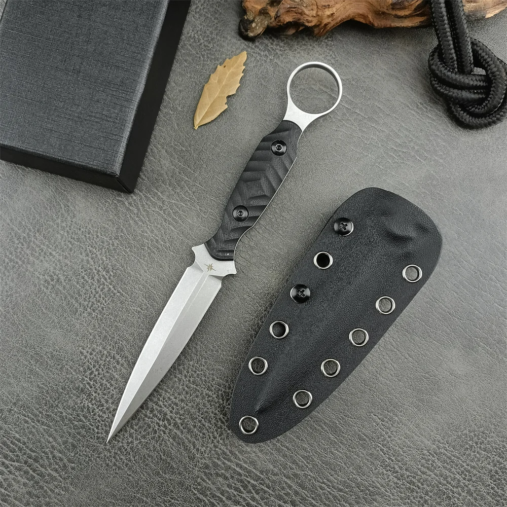 Outdoor Camping Usa - USA TOOR pisau tetap D2 pisau