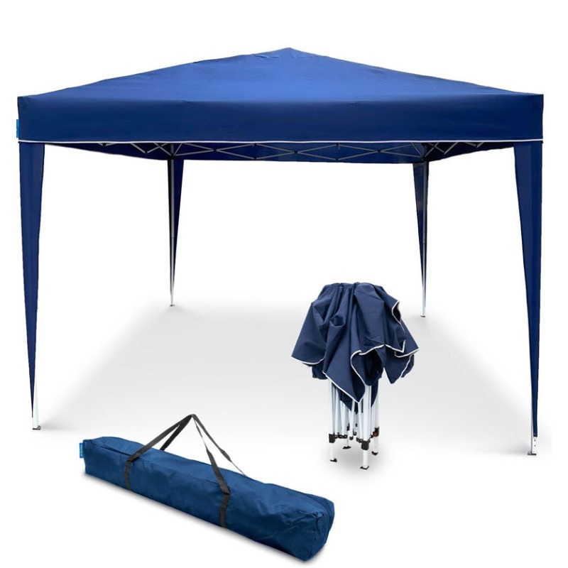 Outdoor Camping Exhibition - Gazebo Lipat Portabel 3x3m dengan Empat