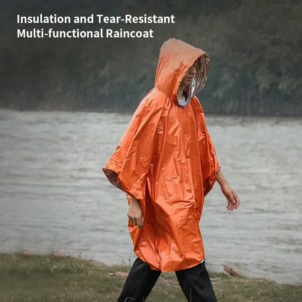 Camping Rain Poncho - Jas hujan darurat ponco tahan air