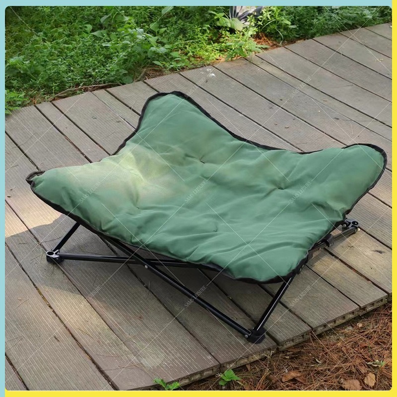 Outdoor Camping Dog Bed - Tempat Tidur Hewan Peliharaan Lipat Portabel