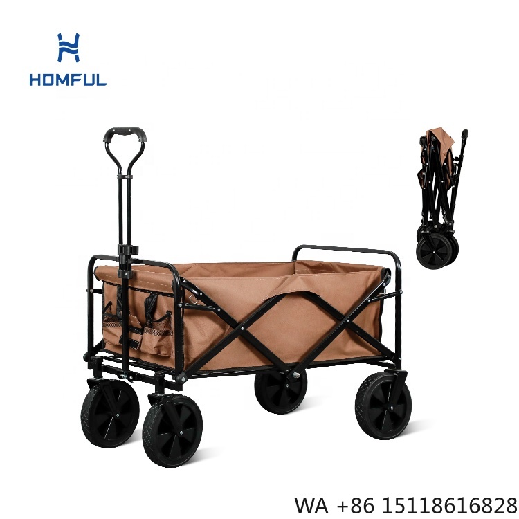 Outdoor Camping Trolley - Troli Lipat HOMFUL untuk Memancing, Berkemah,