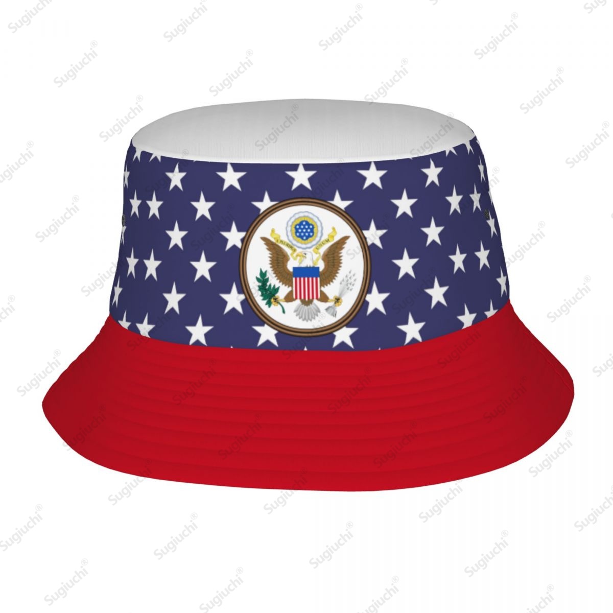 Outdoor Camping Usa - Topi Ember Pria Wanita Bendera 3D