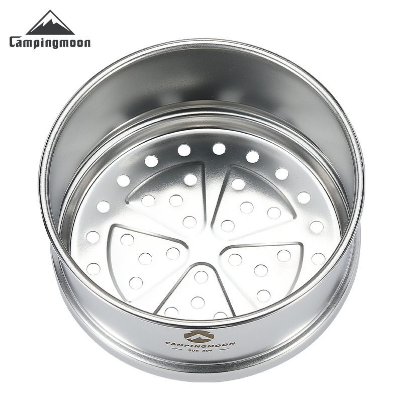 Outdoor Camping Dining Set - CAMPINGMOON Set Mangkuk Camping Portabel Stainless