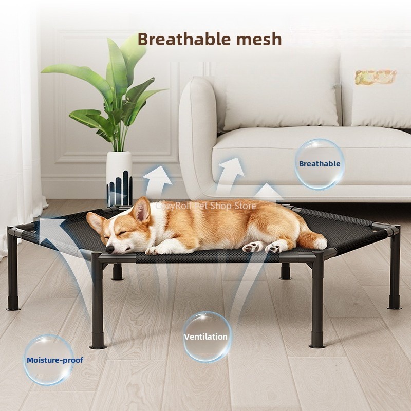 Tempat Tidur Anjing Tinggi 1-2 - Outdoor Camping Dog Bed ulasan dan harga