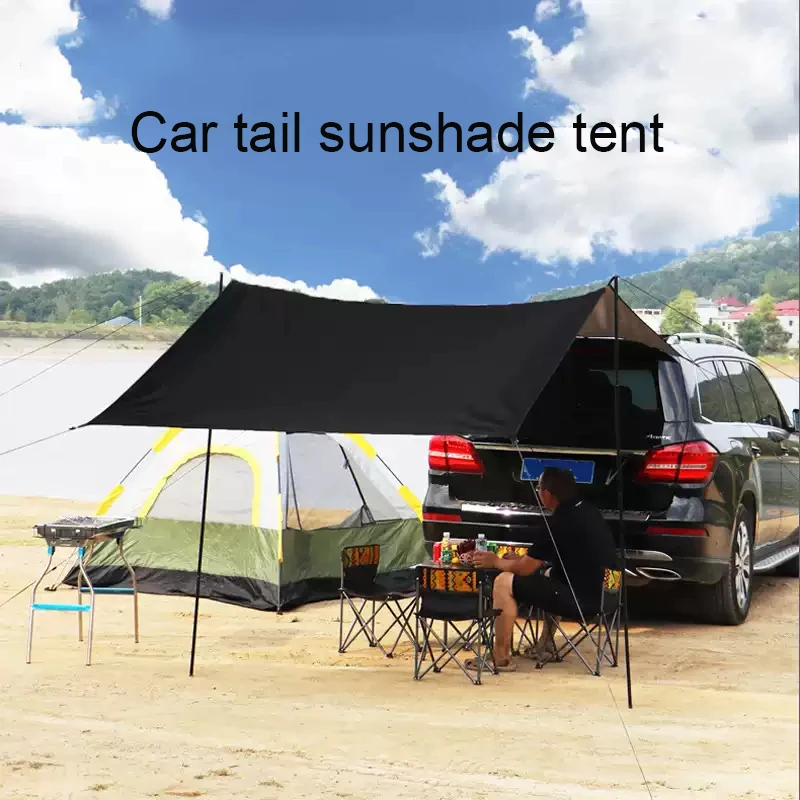 Tenda Pelindung Mobil Anti-UV  - Outdoor Camping Van Tent ulasan dan harga
