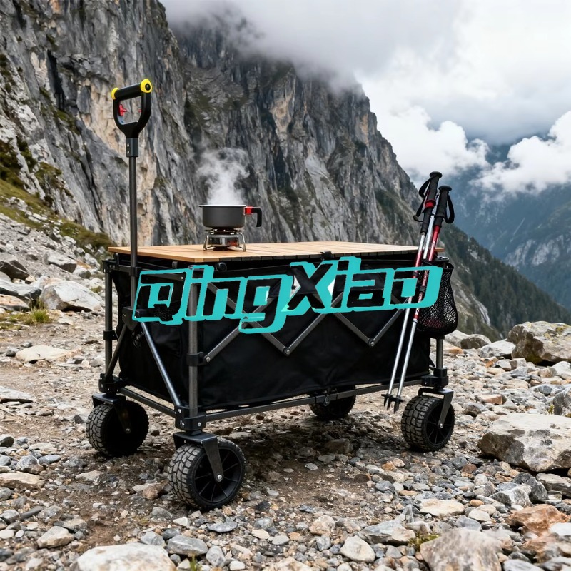 Gerobak Lipat Listrik untuk Be - Outdoor Camping Trolley ulasan dan harga