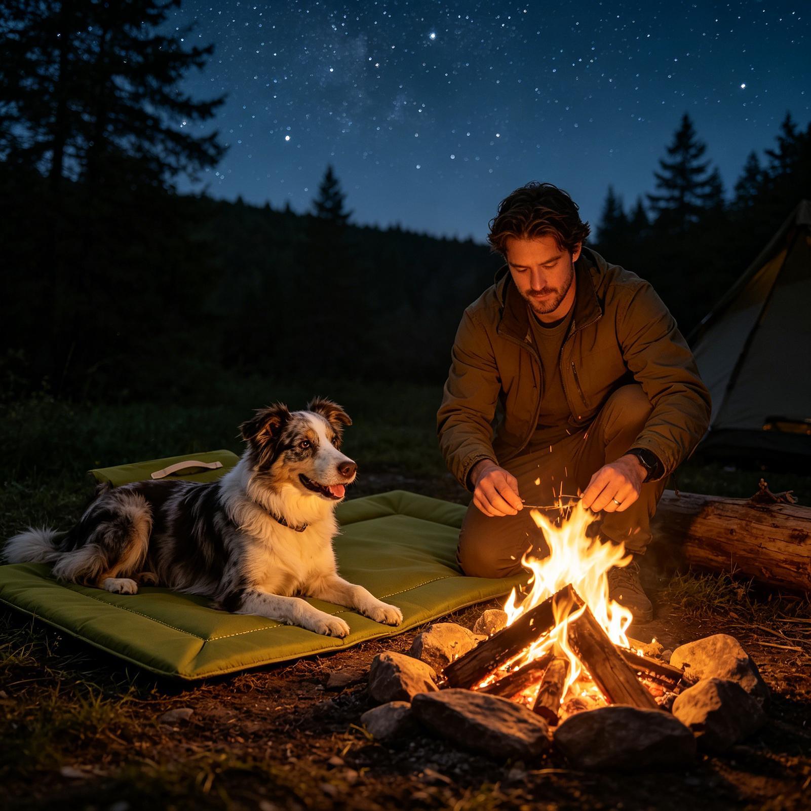 Tempat Tidur Anjing Lipat, Dap - Outdoor Camping Dog Bed ulasan dan harga