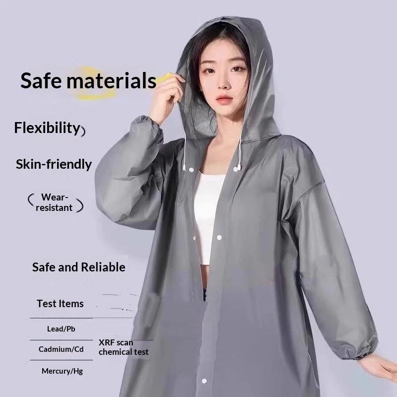 Jas Hujan Baru Wanita Pria Tah - Camping Rain Poncho ulasan dan harga