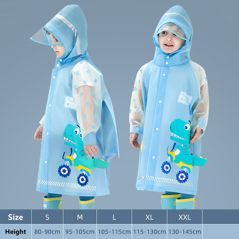 Jas hujan anak laki-laki dan p - Camping Rain Poncho ulasan dan harga