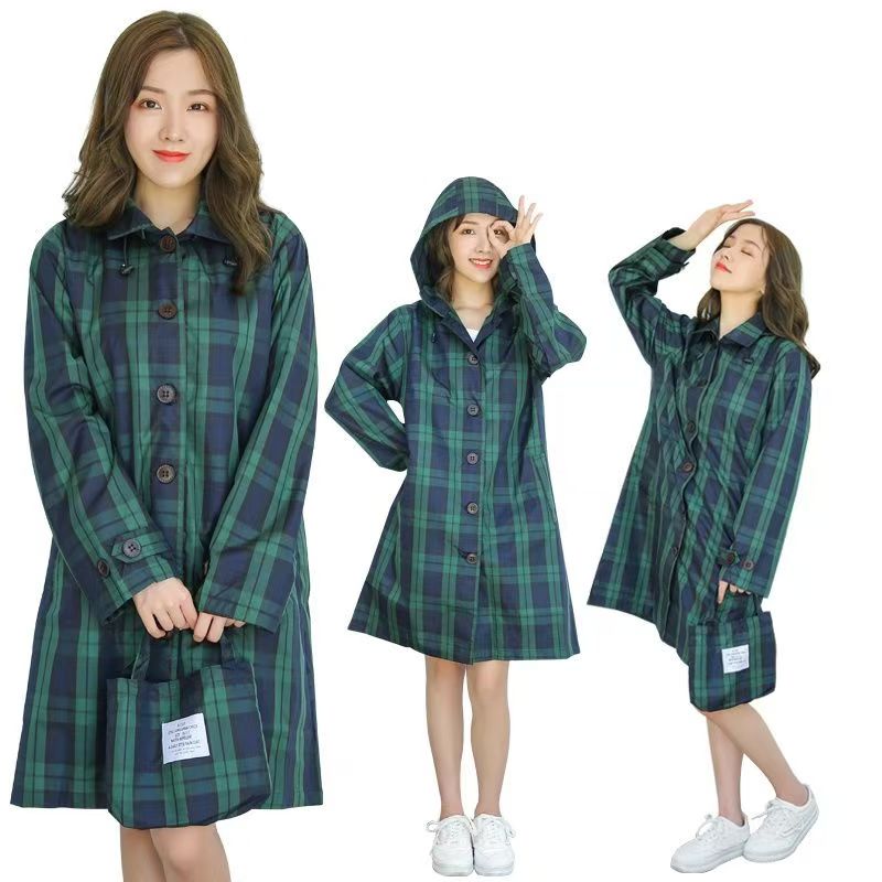 Jas hujan ringan bersirkulasi  - Camping Rain Poncho ulasan dan harga
