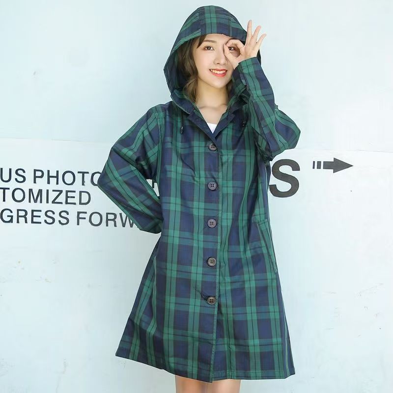 Jas hujan ringan bersirkulasi  - Camping Rain Poncho ulasan dan harga