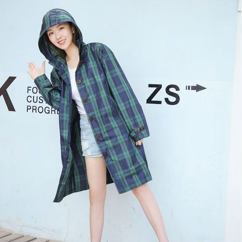 Jas hujan ringan bersirkulasi  - Camping Rain Poncho ulasan dan harga
