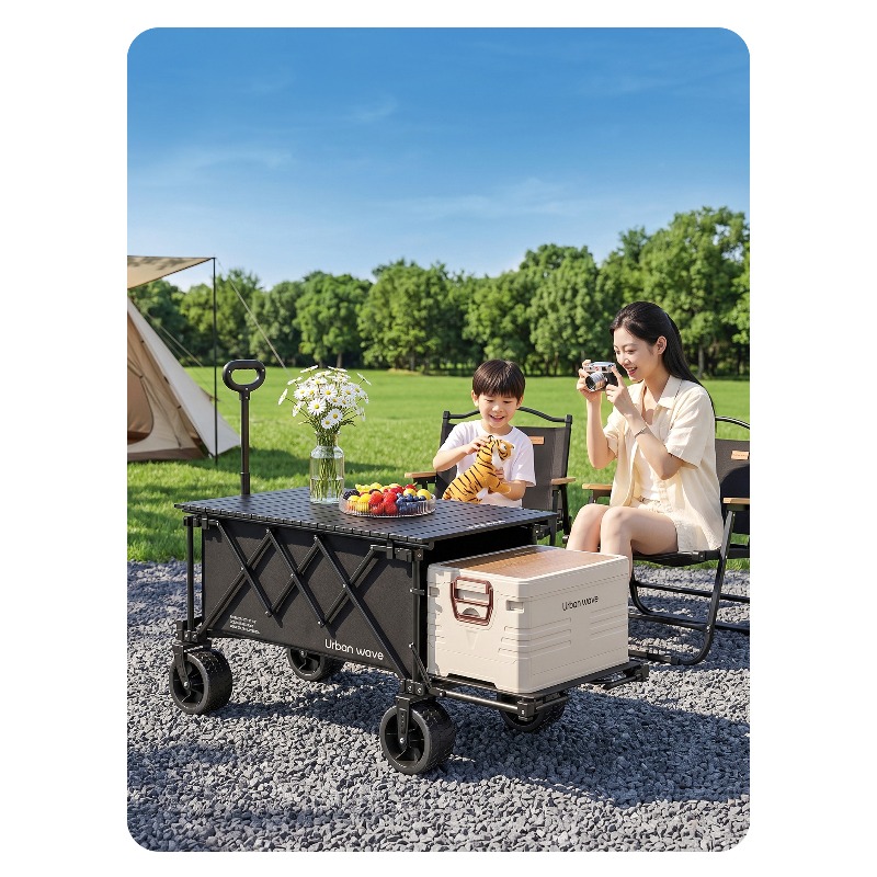 Gerobak Lipat untuk Berkemah,  - Outdoor Camping Trolley ulasan dan harga