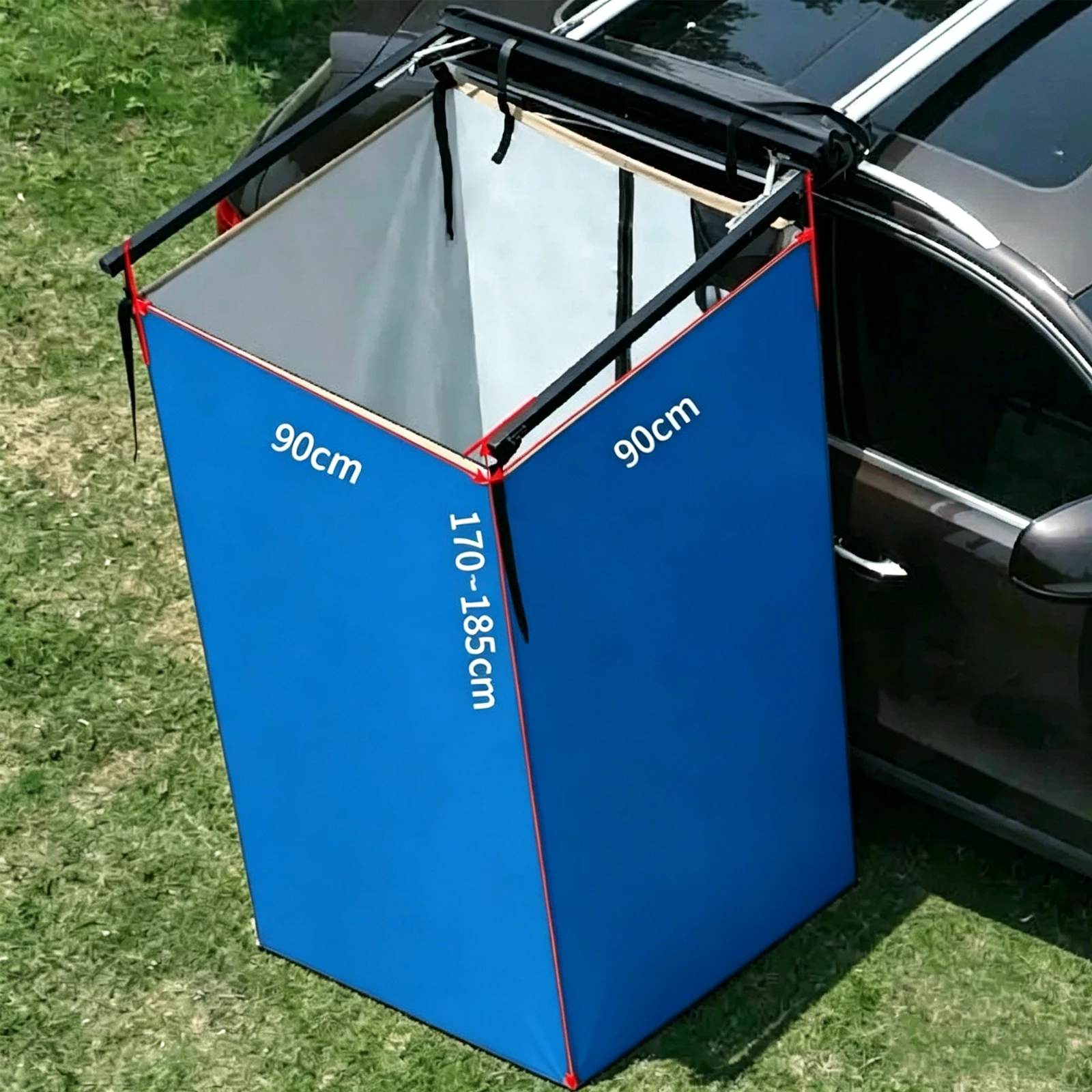 Tenda Mandi Samping Mobil 100c - Outdoor Camping Van Tent ulasan dan harga