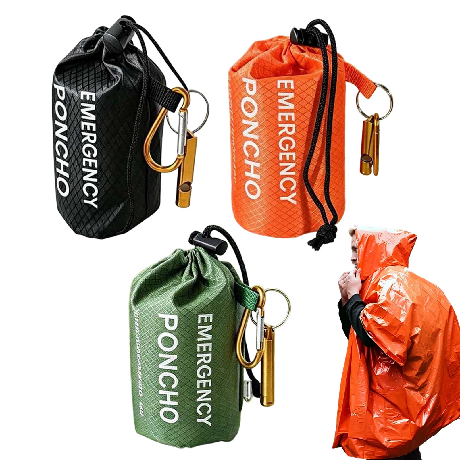 3 buah ponco tahan air untuk k - Camping Rain Poncho ulasan dan harga