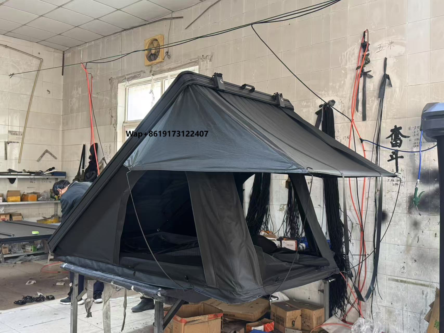 Tenda Atap Mobil Kustom Pabrik - Outdoor Camping Van Tent ulasan dan harga