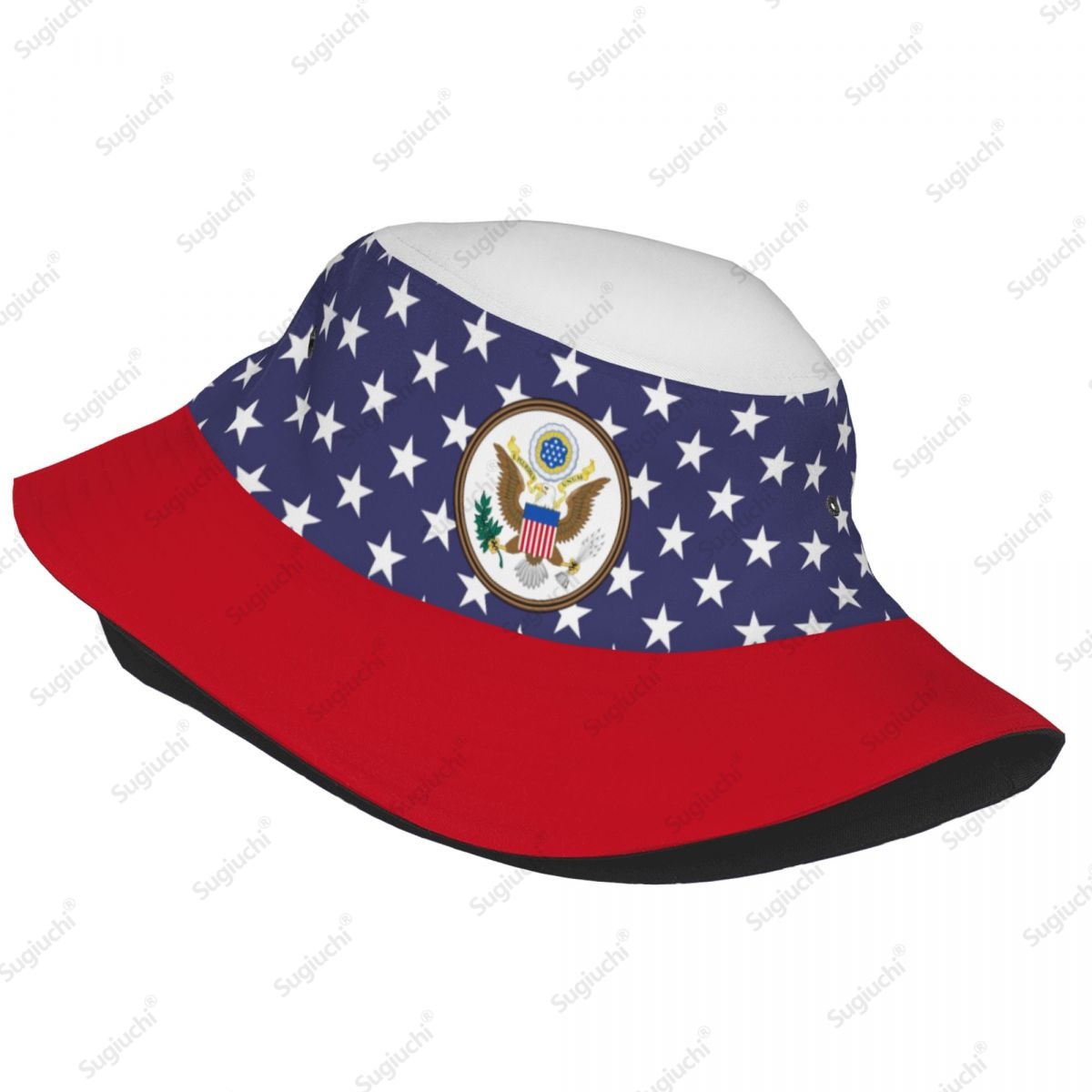 Topi Ember Pria Wanita Bendera - Outdoor Camping Usa ulasan dan harga
