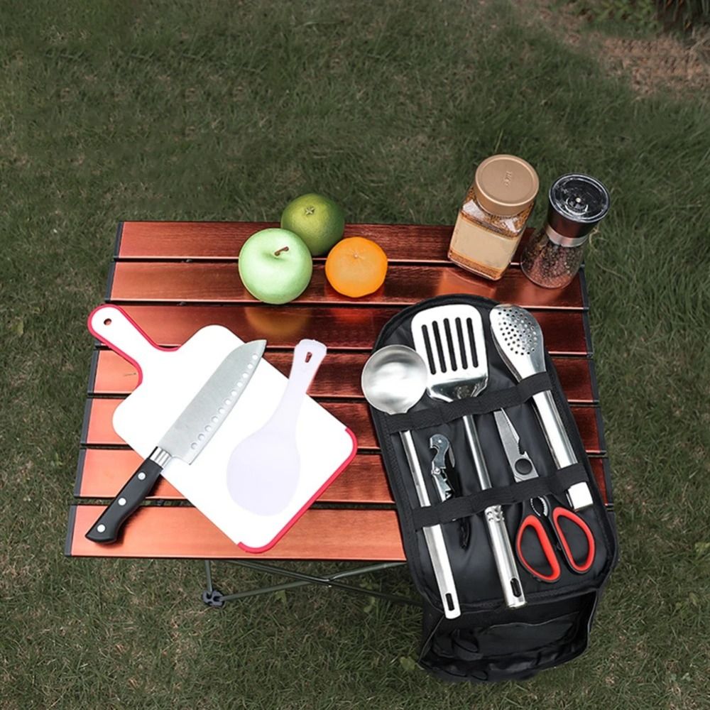 2024 Set Peralatan Piknik Tas  - Outdoor Camping Dining Set ulasan dan harga