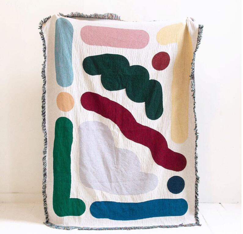 Selimut Kemah Perjalanan Katun - Outdoor Camping Rugs ulasan dan harga