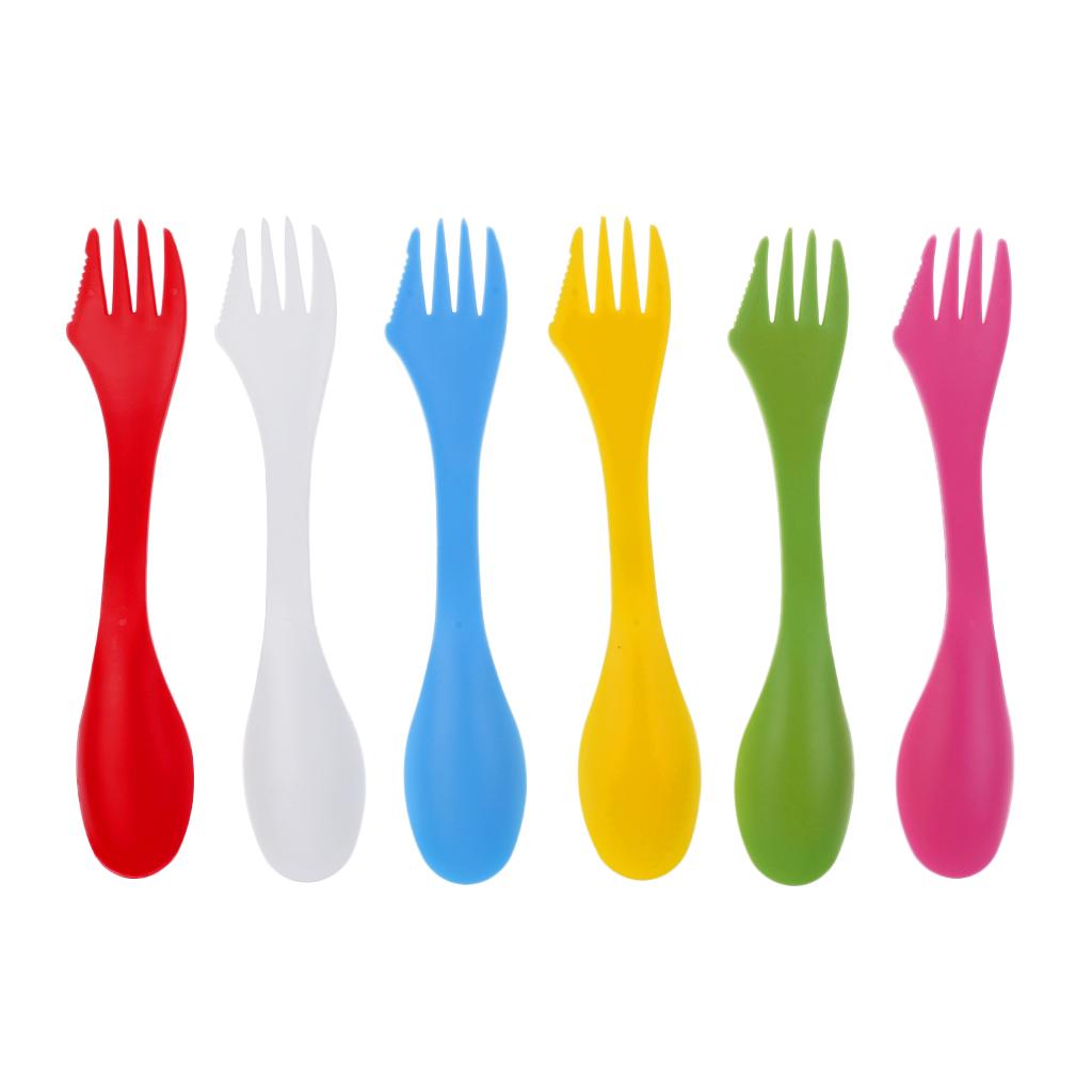 Set Peralatan Makan Spork Garp - Outdoor Camping Dining Set ulasan dan harga