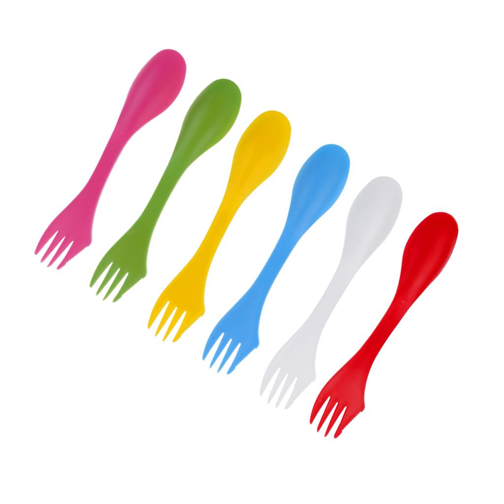 Set Peralatan Makan Spork Garp - Outdoor Camping Dining Set ulasan dan harga