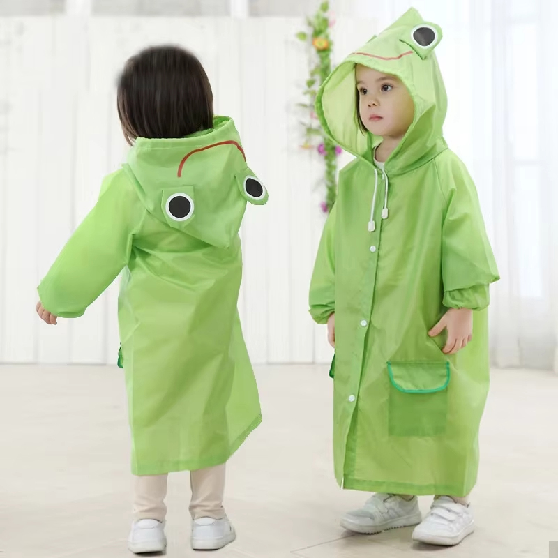 Jas hujan Anak model kartun he - Camping Rain Poncho ulasan dan harga
