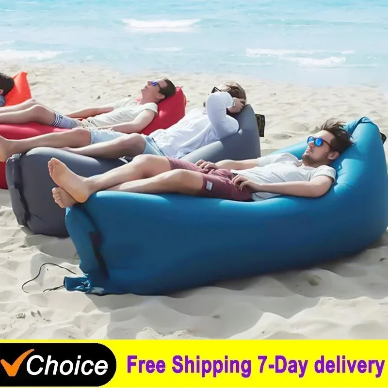 Sofa Tiup Portabel untuk Luar  - Bed Outdoor Camping ulasan dan harga