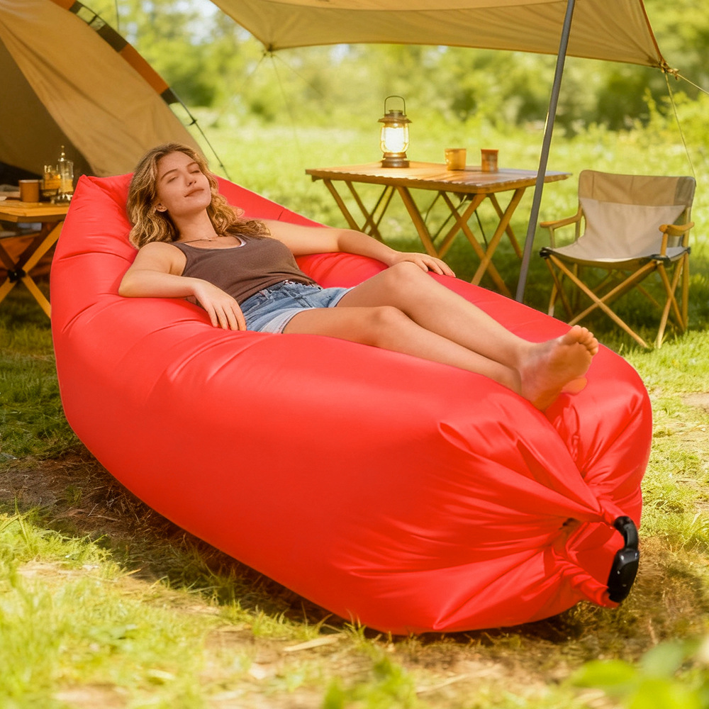 Sofa Kasur Udara Tiup Portabel - Bed Outdoor Camping ulasan dan harga