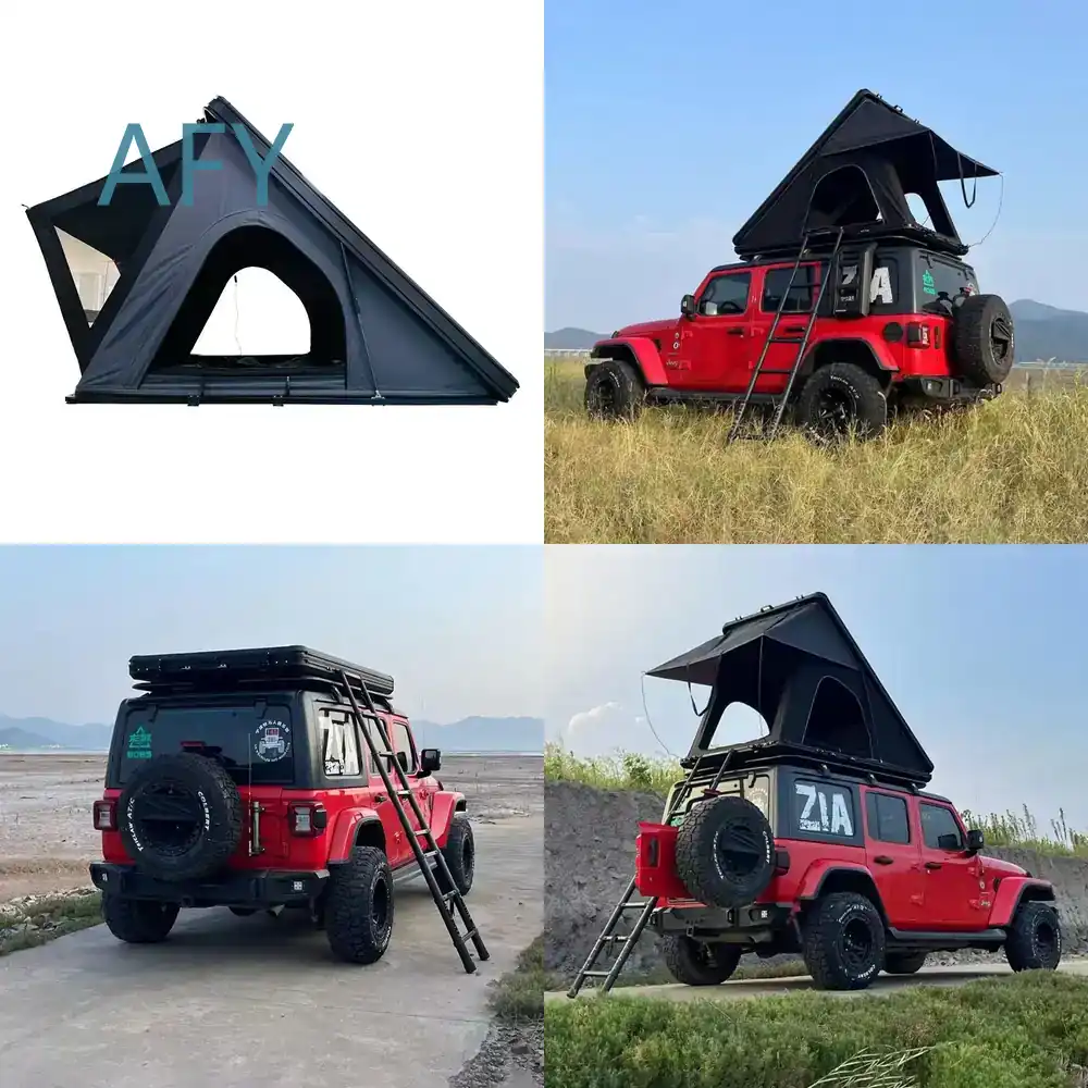 Tenda Atap Segitiga Hidrolik U - Outdoor Camping Van Tent ulasan dan harga