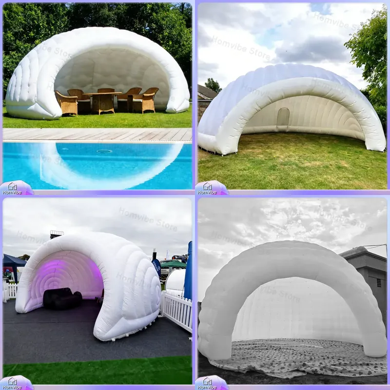 Tenda Kubah Tiup Ringan, Kanop - Outdoor Camping Exhibition ulasan dan harga