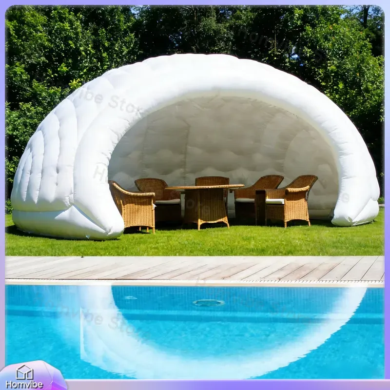 Tenda Kubah Tiup Ringan, Kanop - Outdoor Camping Exhibition ulasan dan harga