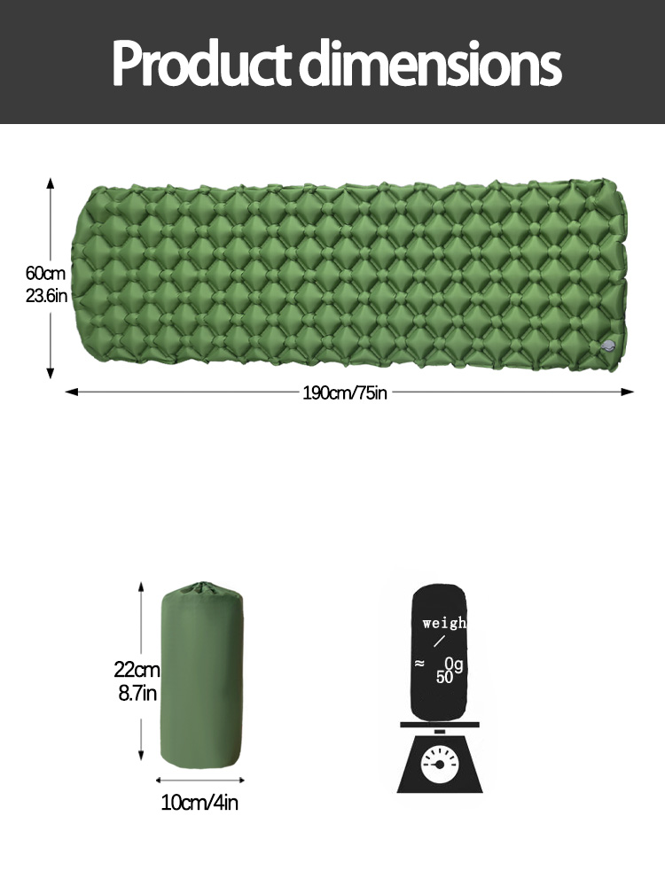 Kasur Tiup untuk Berkemah di T - Outdoor Camping Rugs ulasan dan harga