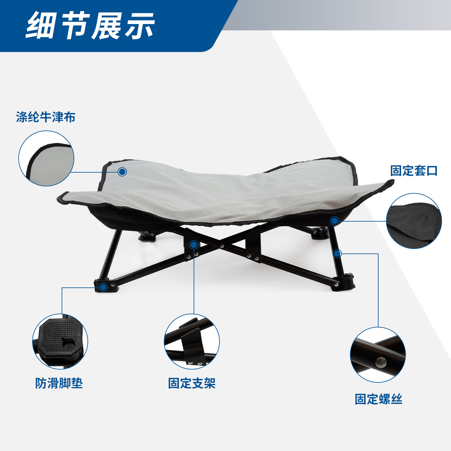 Tempat Tidur Hewan Peliharaan  - Outdoor Camping Dog Bed ulasan dan harga