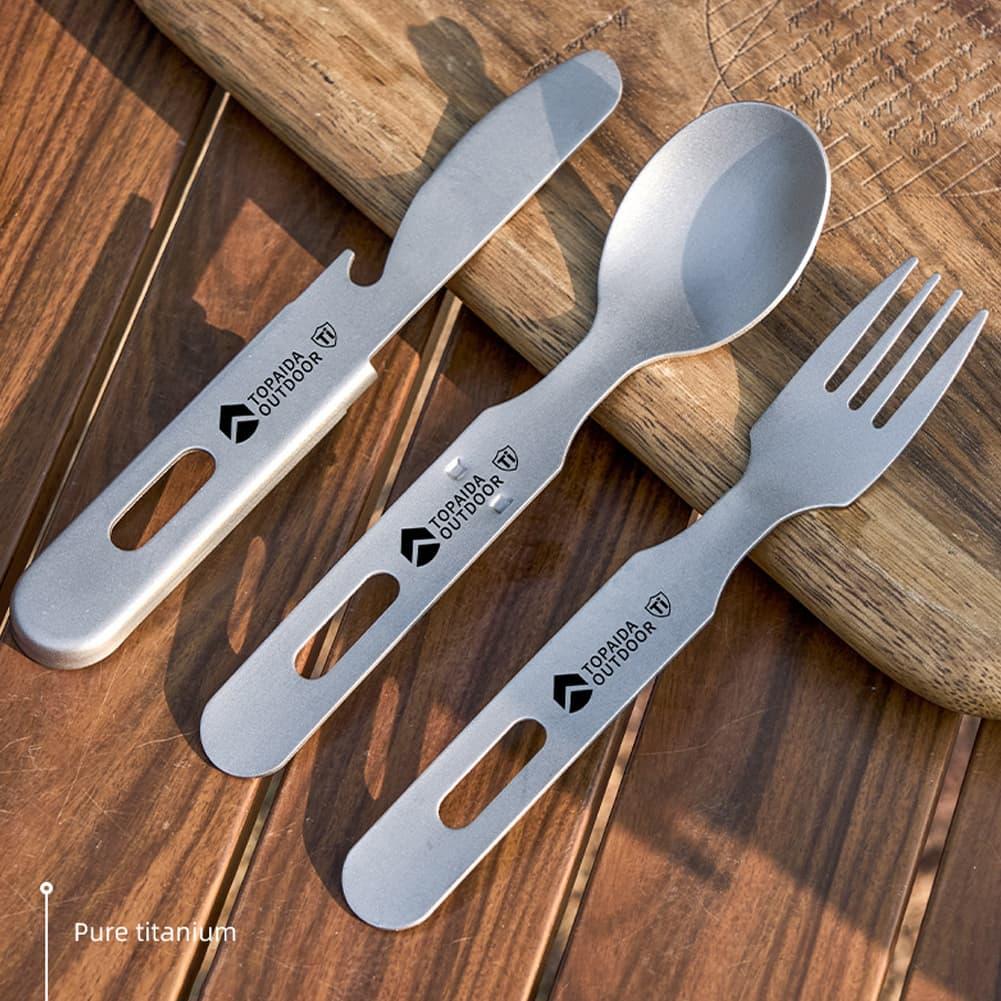 Set Peralatan Makan 3-in-1 dar - Outdoor Camping Dining Set ulasan dan harga